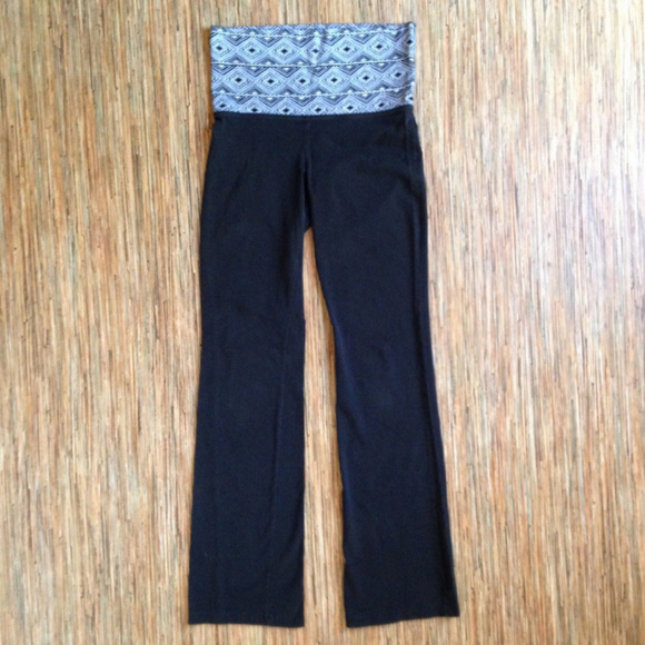 PINK Victorias Secret Yoga Pants Black Womens S - Picture 7 of 8